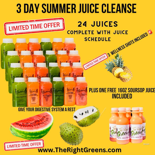 3 Day Summer Juice Cleanse