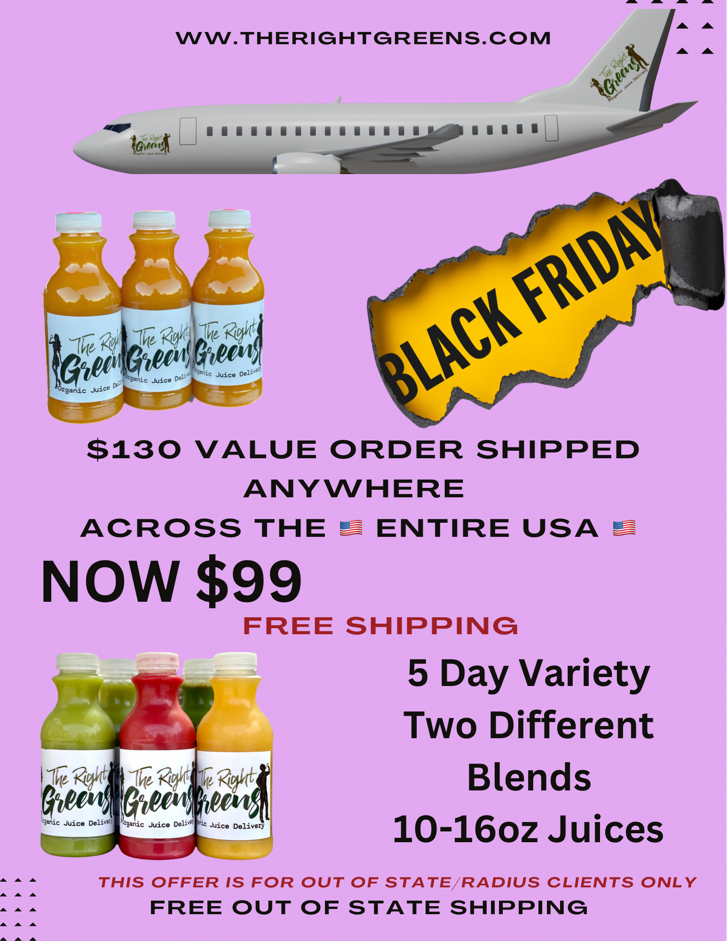 🎉BLACK FRIDAY $99 FIVE DAY VARIETY PACK WITH FREE SHIPPING ANYWHERE IN THE U.S.A 🎉